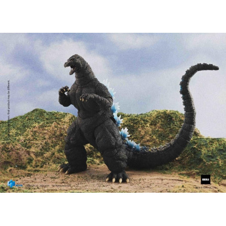 HIYA TOYS - Serie base squisita 1/12 - Godzilla vs King Ghidorah (1991) Versione Hokkaido a raggi di calore