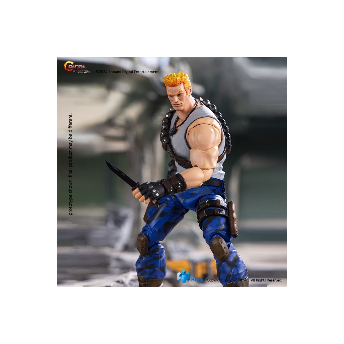 HIYA TOYS - Serie base Exquisite 1/12 - CONTRA OPERAZIONE GALUGA Bill Rizer