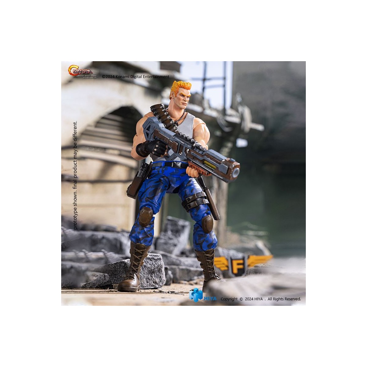 HIYA TOYS - Serie base Exquisite 1/12 - CONTRA OPERAZIONE GALUGA Bill Rizer