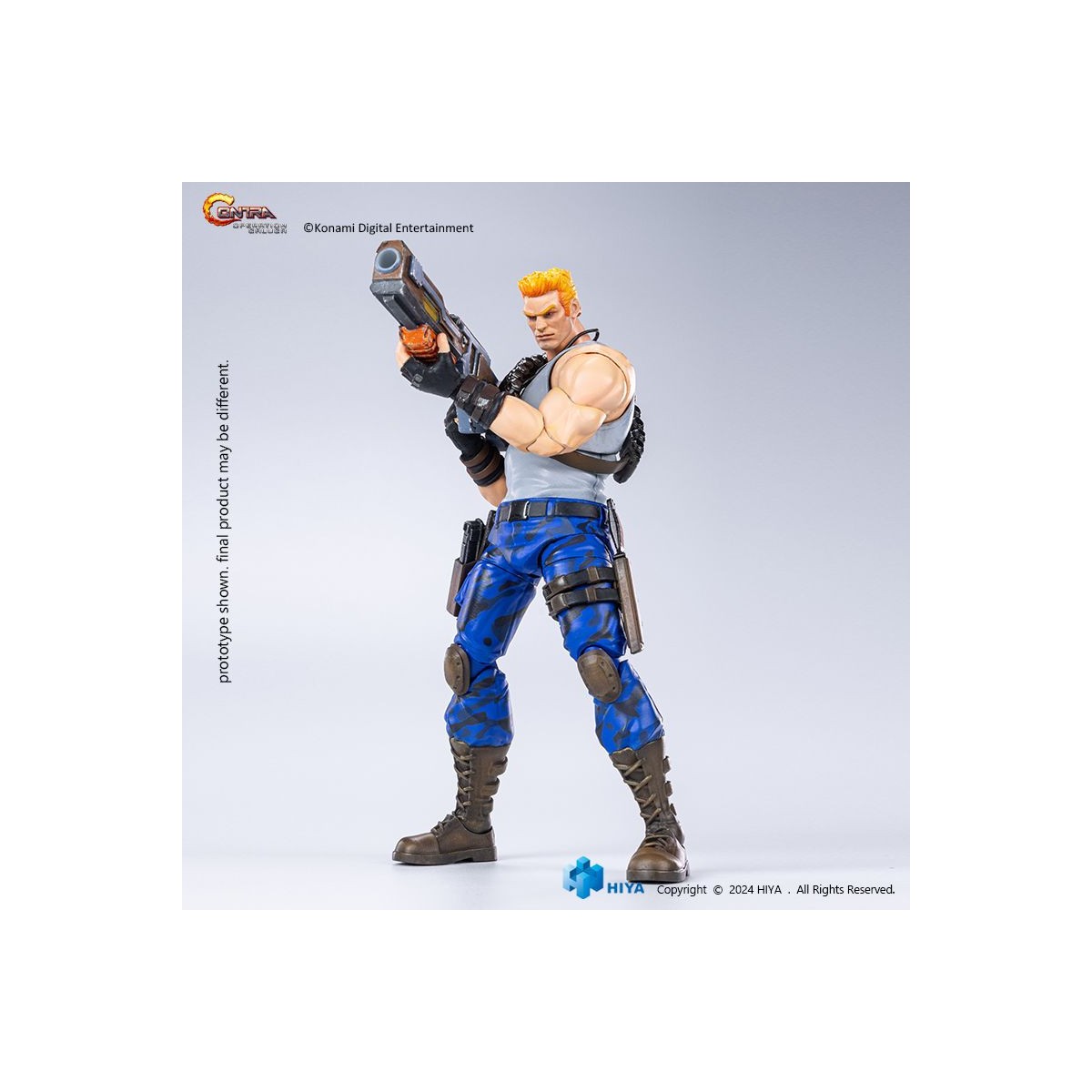 HIYA TOYS - Serie base Exquisite 1/12 - CONTRA OPERAZIONE GALUGA Bill Rizer