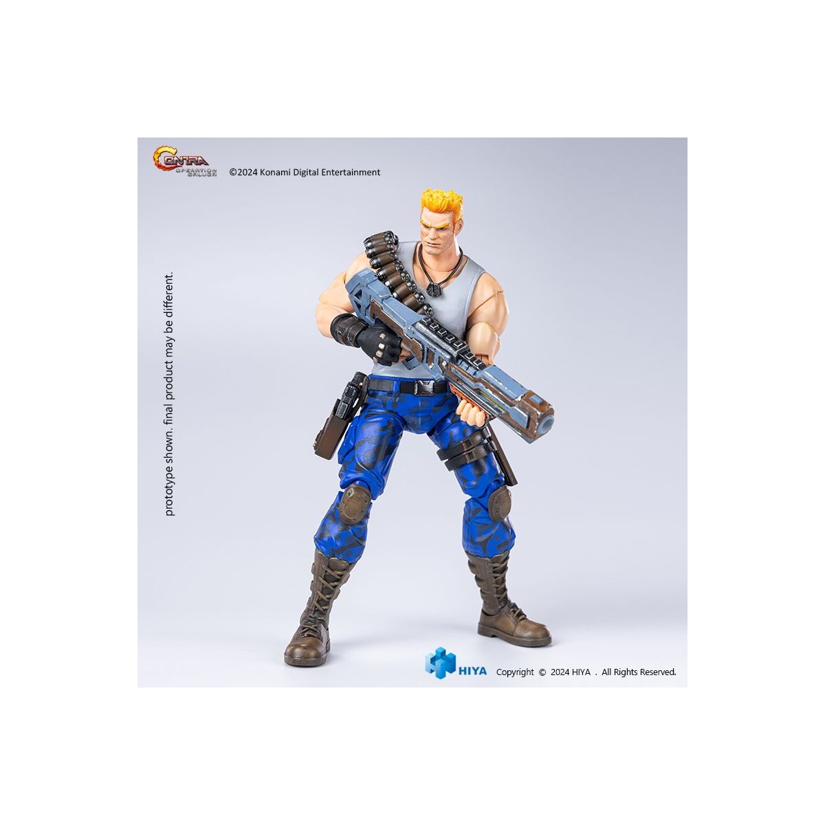 HIYA TOYS - Serie base Exquisite 1/12 - CONTRA OPERAZIONE GALUGA Bill Rizer