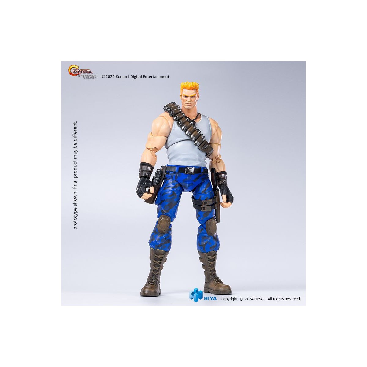 HIYA TOYS - Serie base Exquisite 1/12 - CONTRA OPERAZIONE GALUGA Bill Rizer