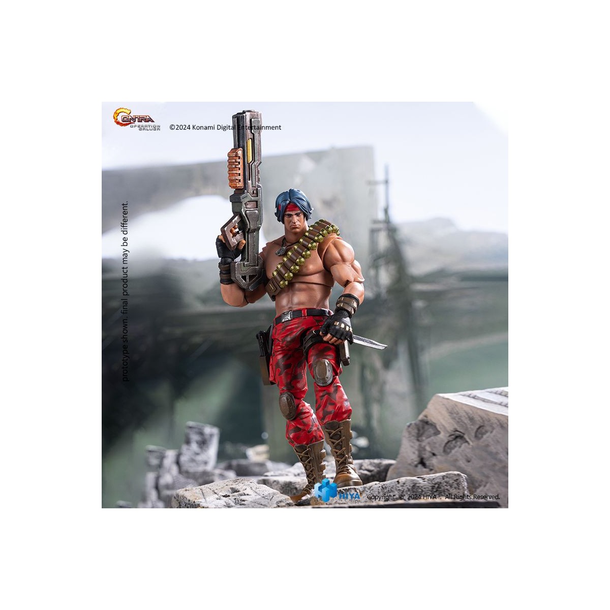 HIYA TOYS - Serie base Exquisite 1/12 - CONTRA OPERAZIONE GALUGA Lance Bean