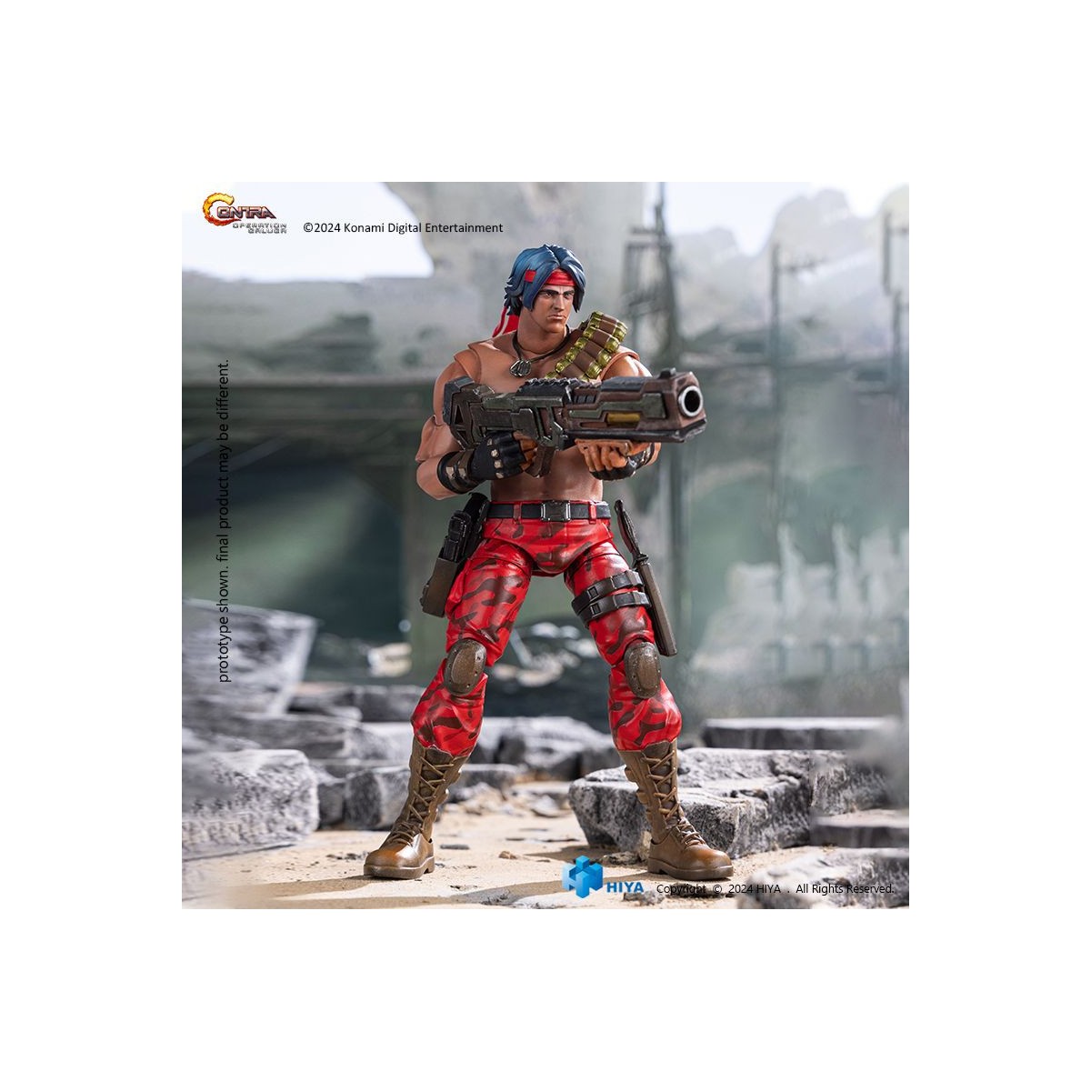 HIYA TOYS - Serie base Exquisite 1/12 - CONTRA OPERAZIONE GALUGA Lance Bean