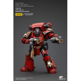 JoyToy Space Marines - Angeli del Sangue - Squadra Lacrime d'Angelo - Erelim con Volkite Serpentas 1/18