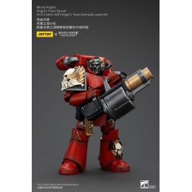 JoyToy Space Marine - Angeli del Sangue - Squadra Lacrime d'Angelo - Arch-Erelim con lanciagranate Lacrime d'Angelo 1/18