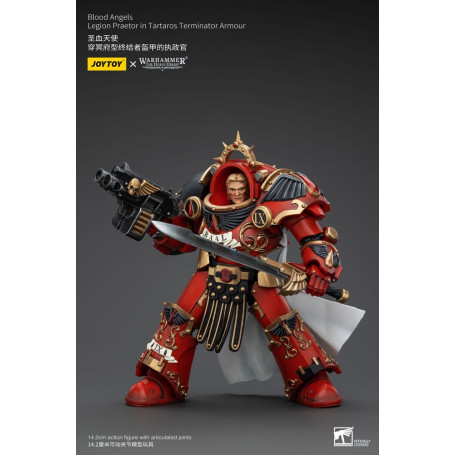 Joytoy - Warhammer - Angeli del Sangue - Pretore della Legione in armatura Tartaros Terminator - L'Eresia di Horus