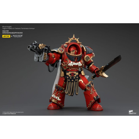 Joytoy - Warhammer - Angeli del Sangue - Pretore della Legione in armatura Tartaros Terminator - L'Eresia di Horus