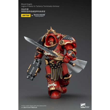 Joytoy - Warhammer - Angeli del Sangue - Pretore della Legione in armatura Tartaros Terminator - L'Eresia di Horus