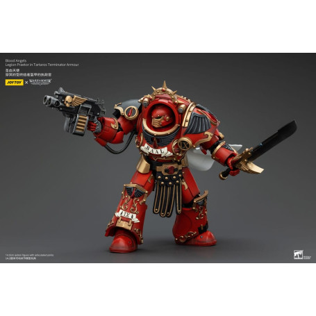 Joytoy - Warhammer - Angeli del Sangue - Pretore della Legione in armatura Tartaros Terminator - L'Eresia di Horus