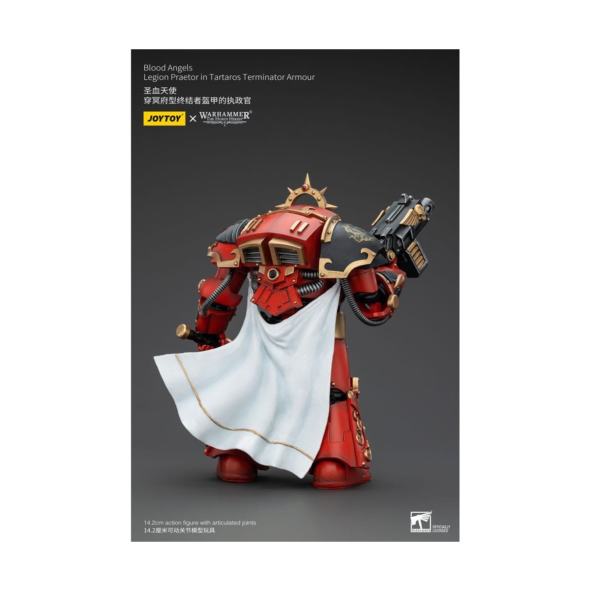 Joytoy - Warhammer - Angeli del Sangue - Pretore della Legione in armatura Tartaros Terminator - L'Eresia di Horus