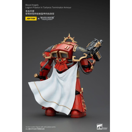 Joytoy - Warhammer - Angeli del Sangue - Pretore della Legione in armatura Tartaros Terminator - L'Eresia di Horus