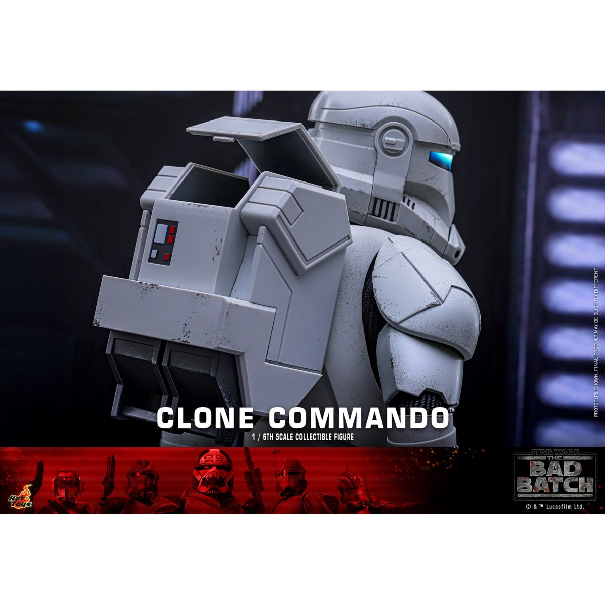 Hot Toys Star Wars - Clone Commando - Il lotto cattivo 1/6