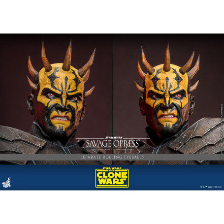 Hot Toys Star Wars - Savage Opress 1/6 - La Guerra dei Cloni