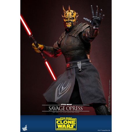 Hot Toys Star Wars - Savage Opress 1/6 - La Guerra dei Cloni
