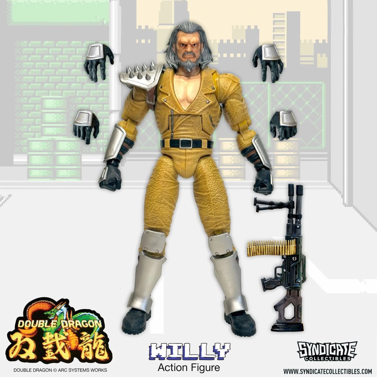 Syndicate Collectibles - Willy - Double Dragon 1/12