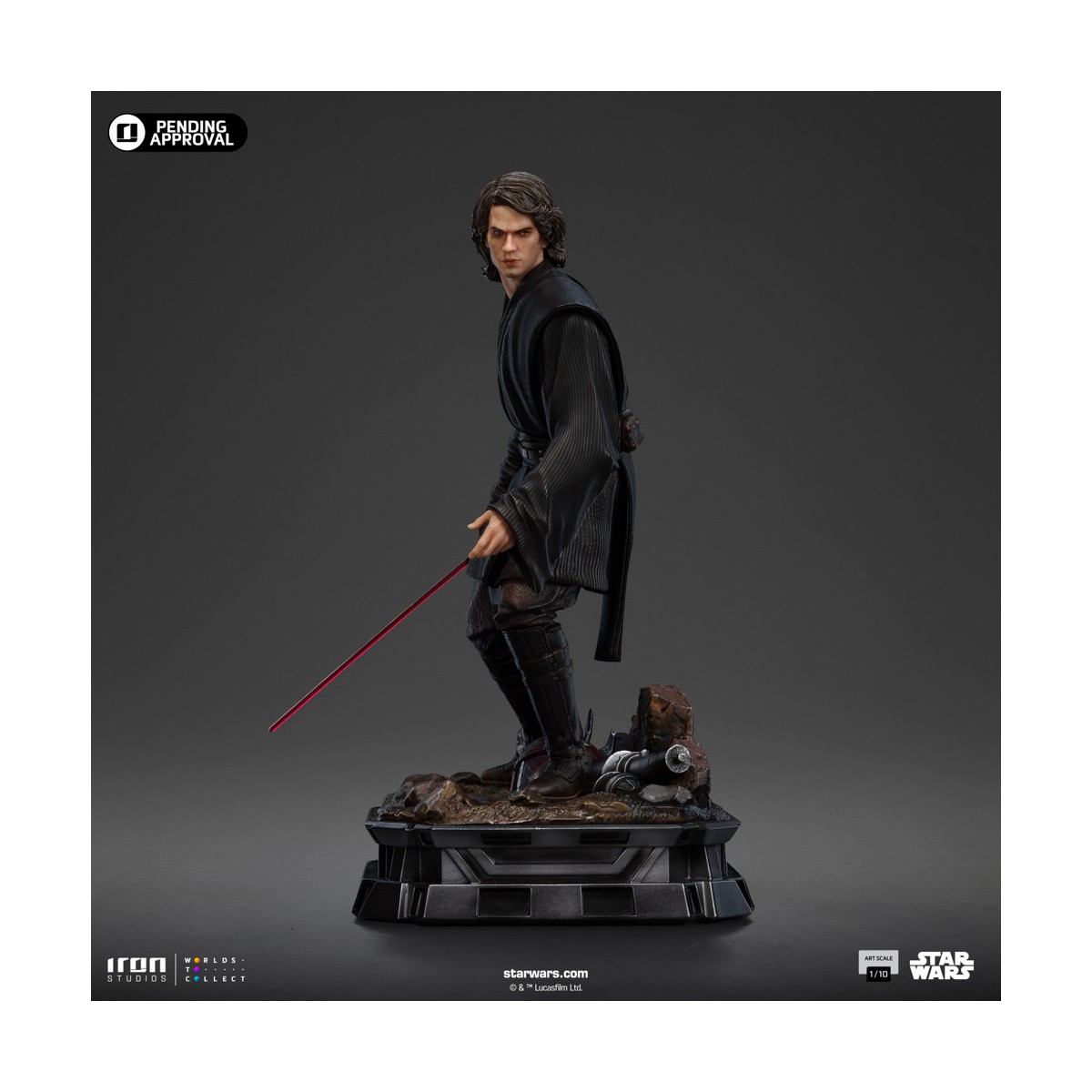 Iron Studios Star Wars - Anakin Skywalker versione Cavaliere Jedi - BDS Art Scala 1/10 - Ahsoka
