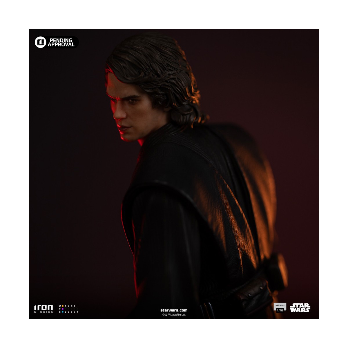 Iron Studios Star Wars - Anakin Skywalker versione Cavaliere Jedi - BDS Art Scala 1/10 - Ahsoka