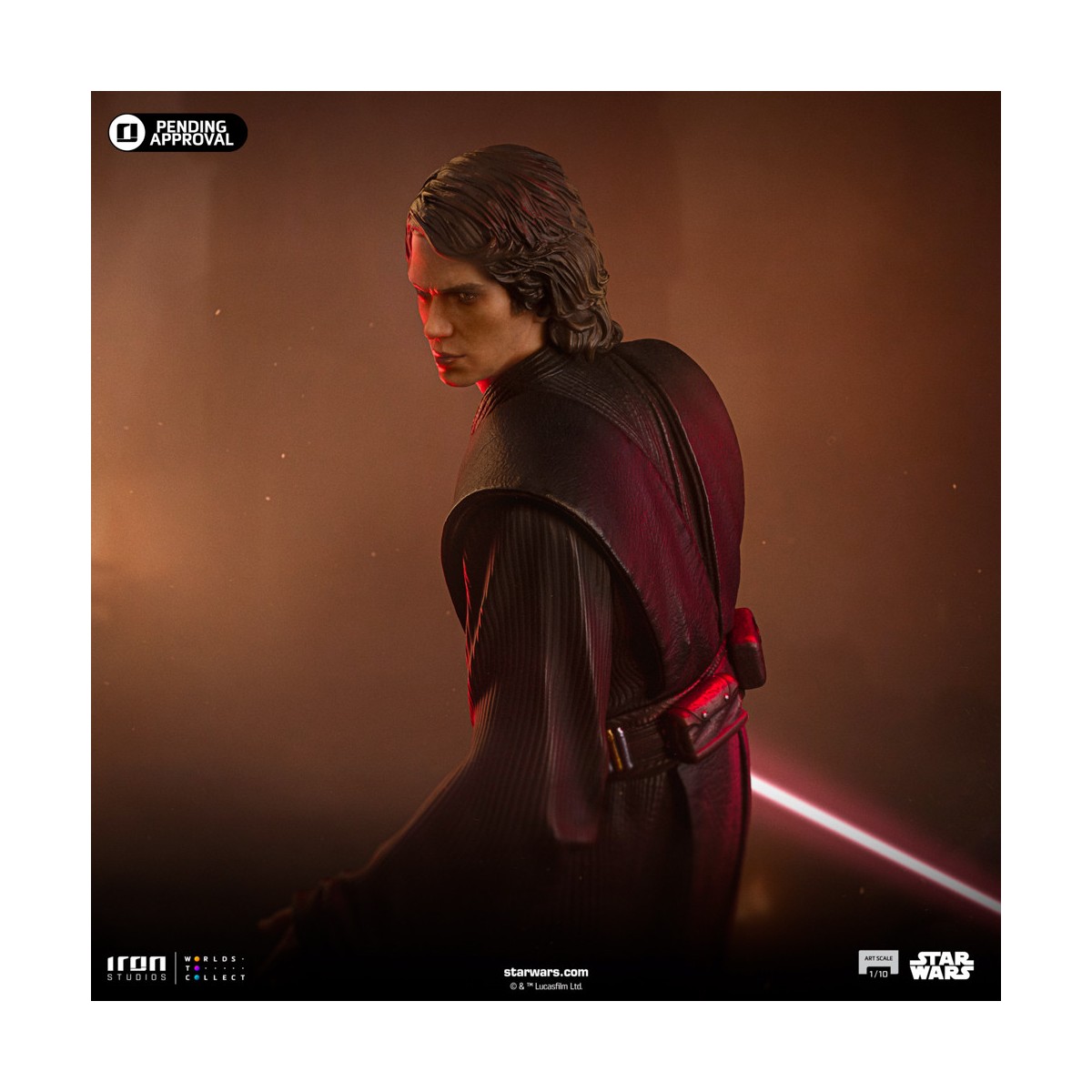Iron Studios Star Wars - Anakin Skywalker versione Cavaliere Jedi - BDS Art Scala 1/10 - Ahsoka
