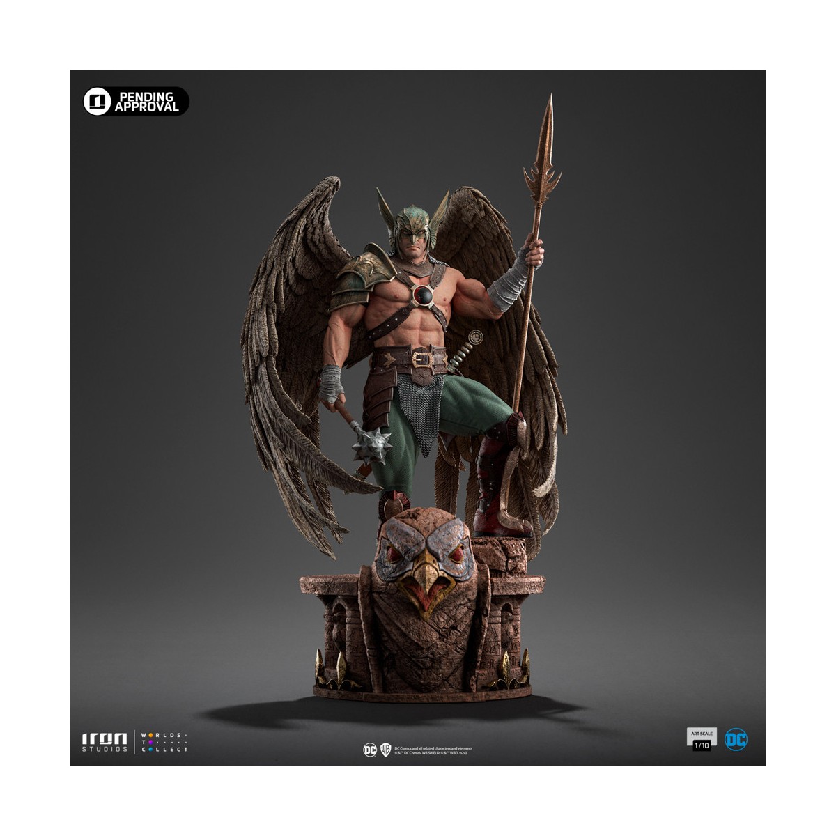 Iron Studios DC Comics - Hawkman 10° Anniversario BDS Arts Scala 1/10
