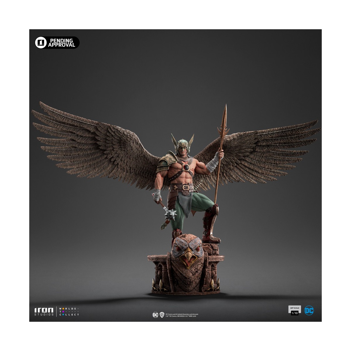 Iron Studios DC Comics - Hawkman 10° Anniversario BDS Arts Scala 1/10