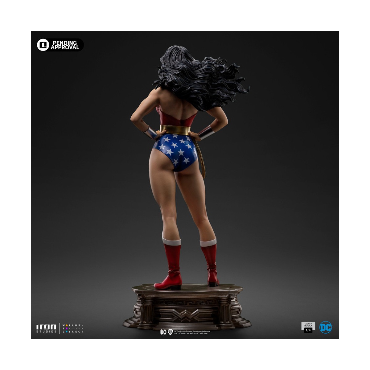 Iron Studios DC Comics - WONDER WOMAN DC TRINITY - Replica Legacy 1/4