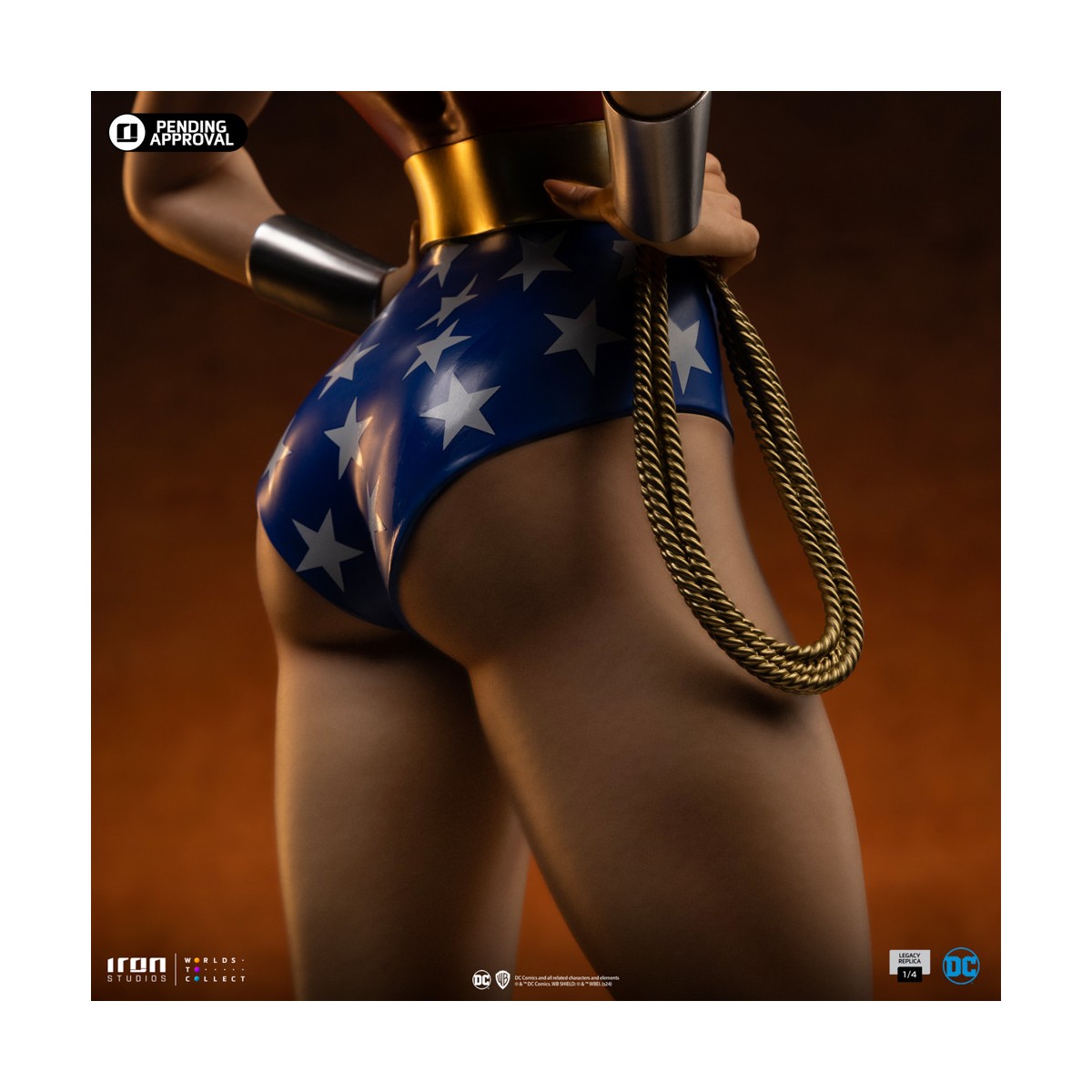 Iron Studios DC Comics - WONDER WOMAN DC TRINITY - Replica Legacy 1/4