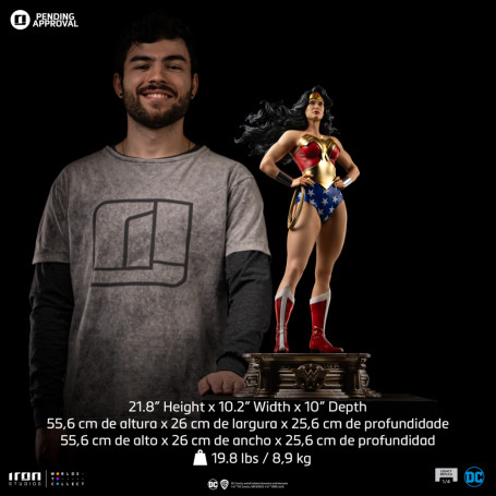 Iron Studios DC Comics - WONDER WOMAN DC TRINITY - Replica Legacy 1/4
