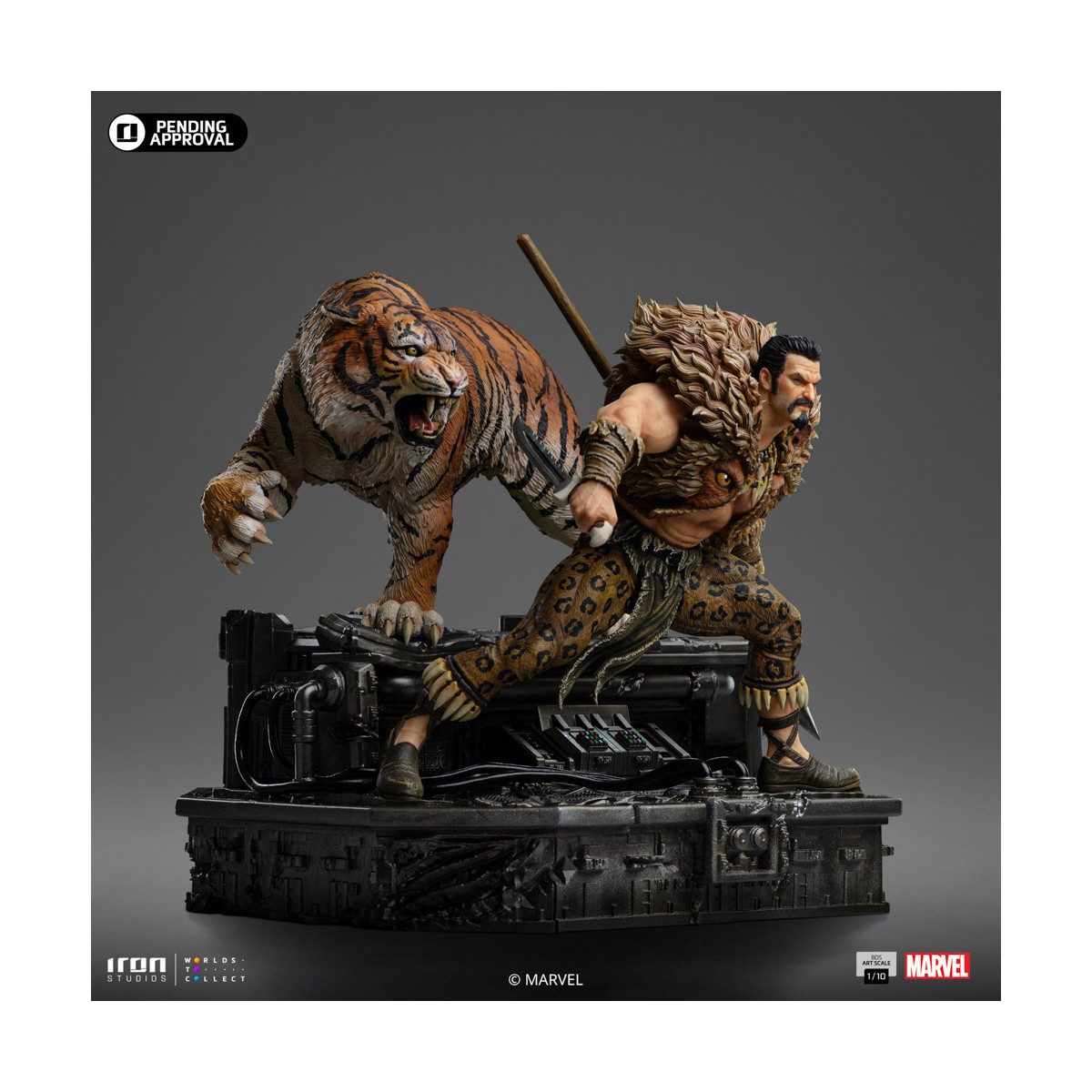 Iron Studios Marvel Comics - Spider-Man Vs Villains Kraven BDS Art Scale