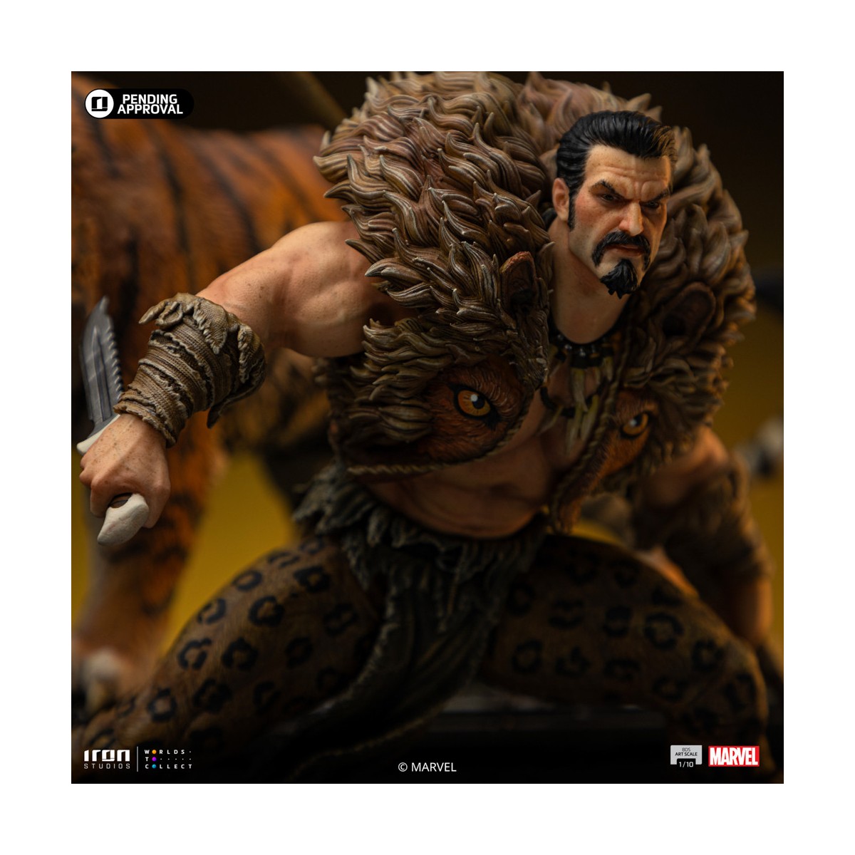 Iron Studios Marvel Comics - Spider-Man Vs Villains Kraven BDS Art Scale