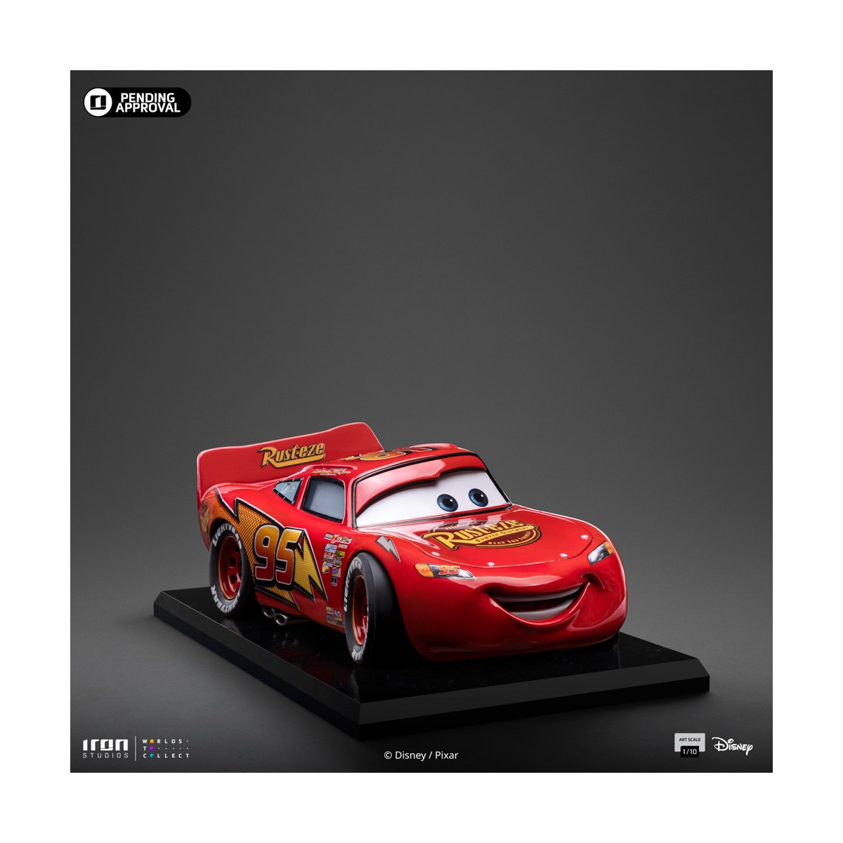 Iron Studios - Disney Pixar - BDS Art Scale Saetta McQueen 1/10 - Cars