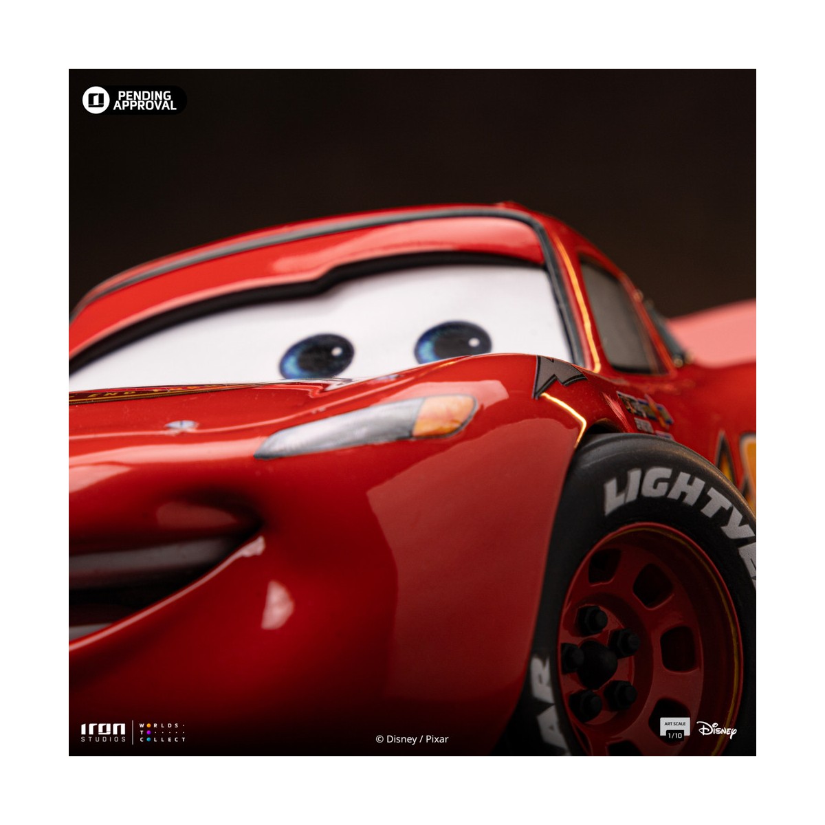 Iron Studios - Disney Pixar - BDS Art Scale Saetta McQueen 1/10 - Cars
