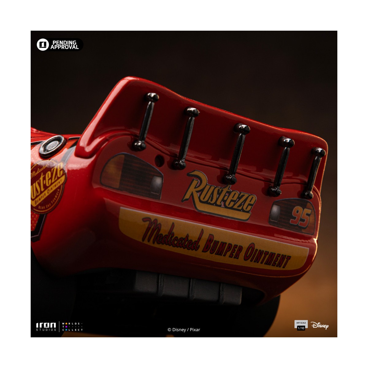 Iron Studios - Disney Pixar - BDS Art Scale Saetta McQueen 1/10 - Cars