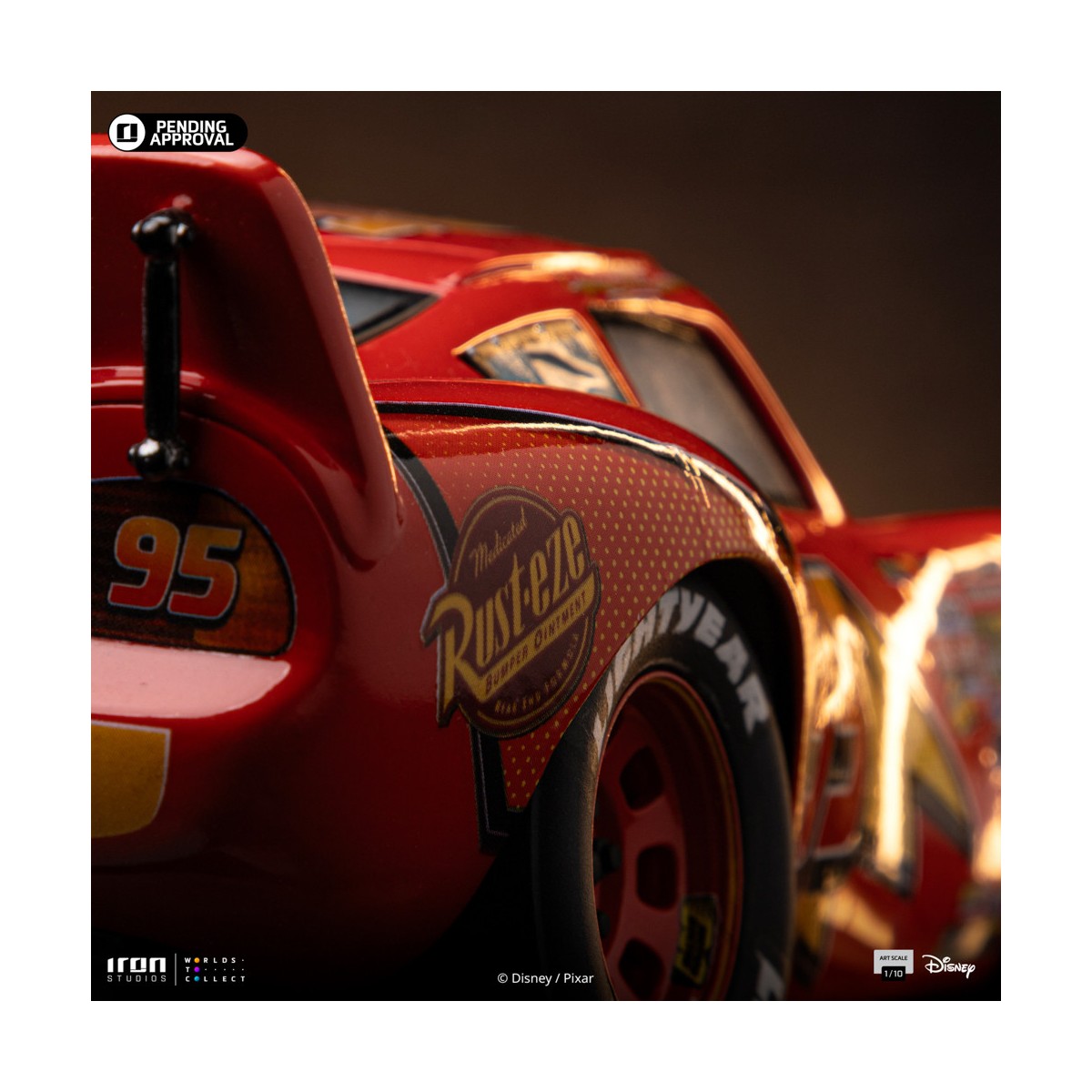 Iron Studios - Disney Pixar - BDS Art Scale Saetta McQueen 1/10 - Cars