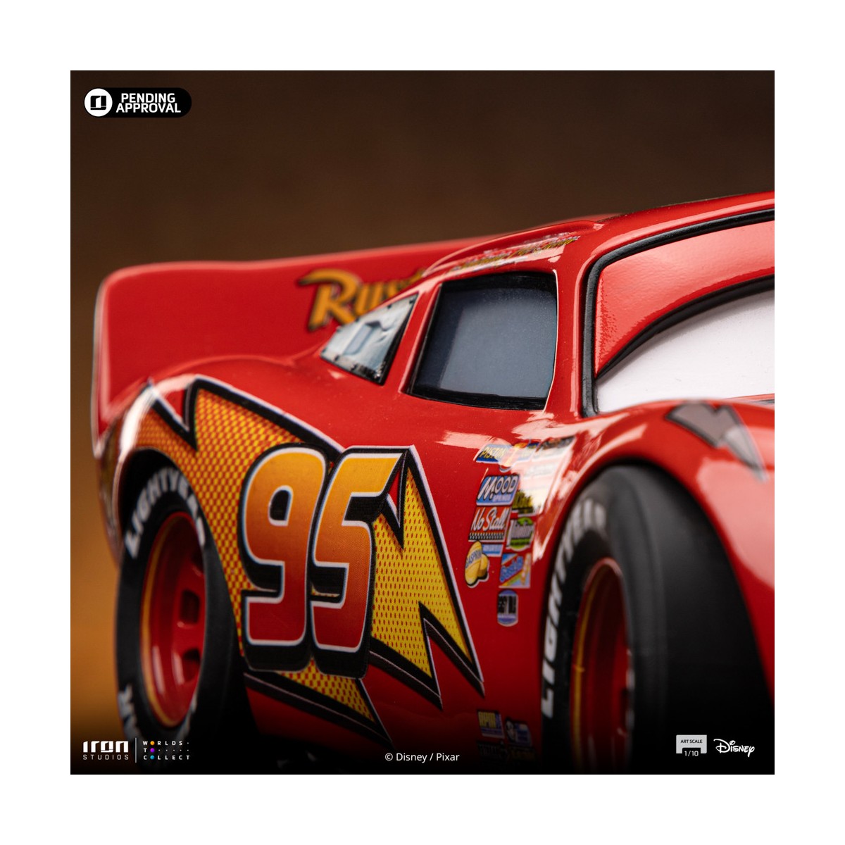 Iron Studios - Disney Pixar - BDS Art Scale Saetta McQueen 1/10 - Cars