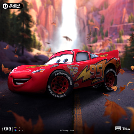 Iron Studios - Disney Pixar - BDS Art Scale Saetta McQueen 1/10 - Cars