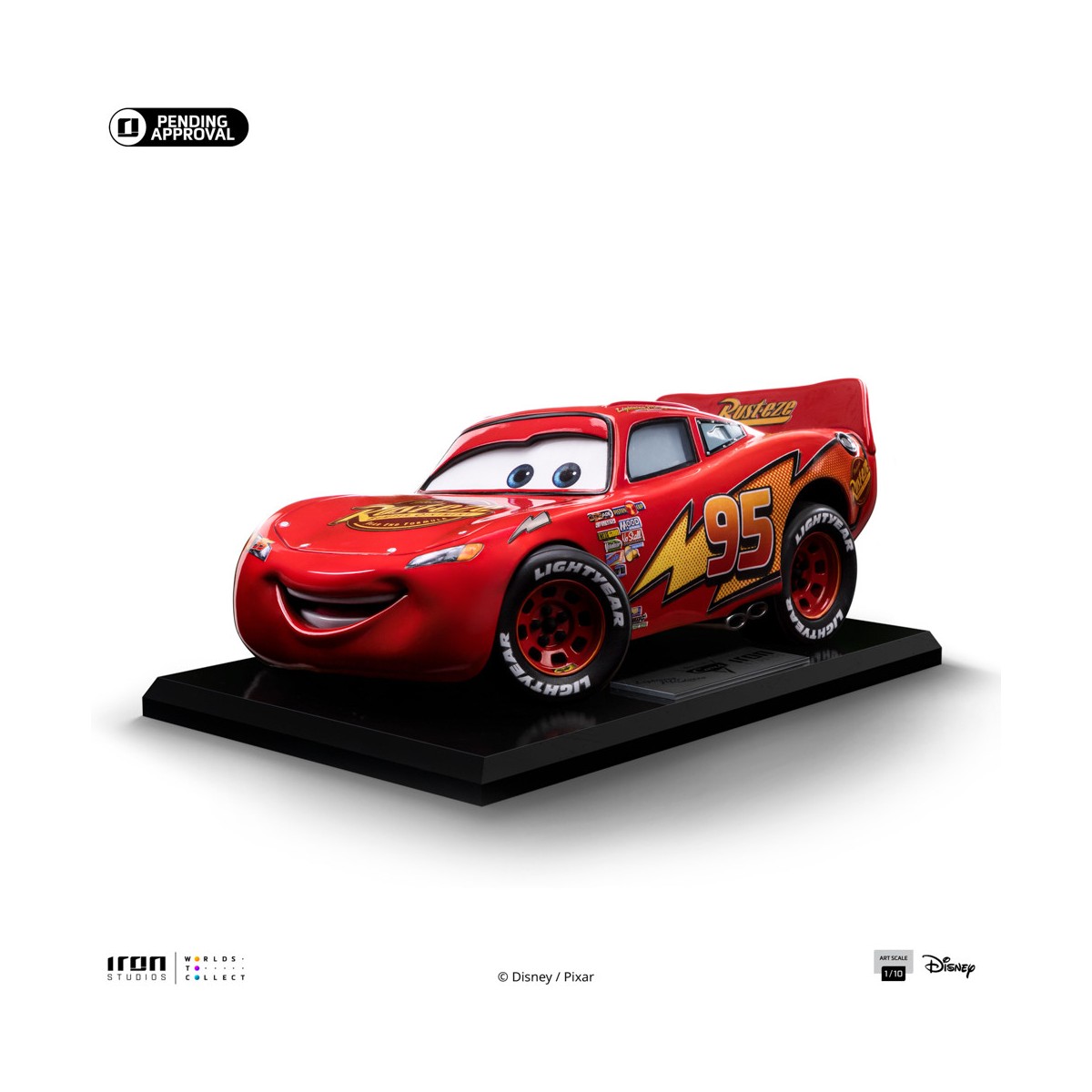 Iron Studios - Disney Pixar - BDS Art Scale Saetta McQueen 1/10 - Cars