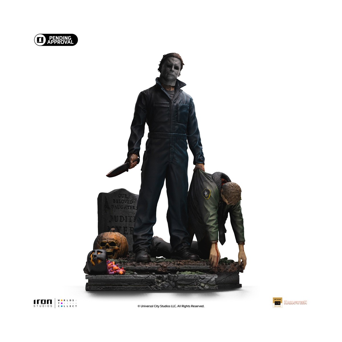 Iron Studio Horror Series - Halloween (2018) - Michael Myers Deluxe Art Scale 1/10