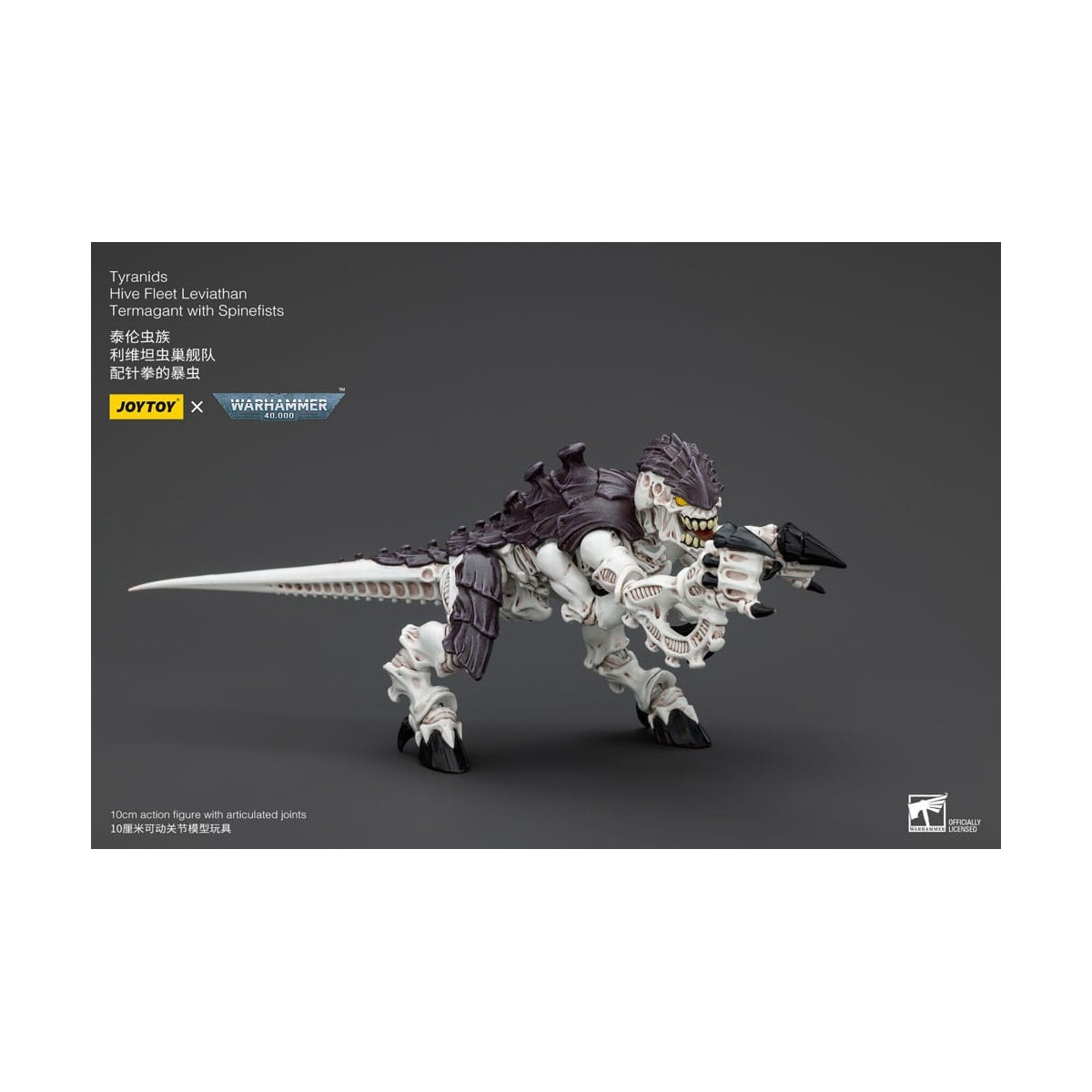 JoyToy Tyranids - Flotta Alveare Leviathan Termagant con Spinefisti 1/18 - Warhammer 40K