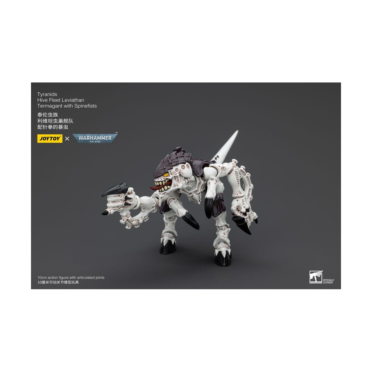 JoyToy Tyranids - Flotta Alveare Leviathan Termagant con Spinefisti 1/18 - Warhammer 40K
