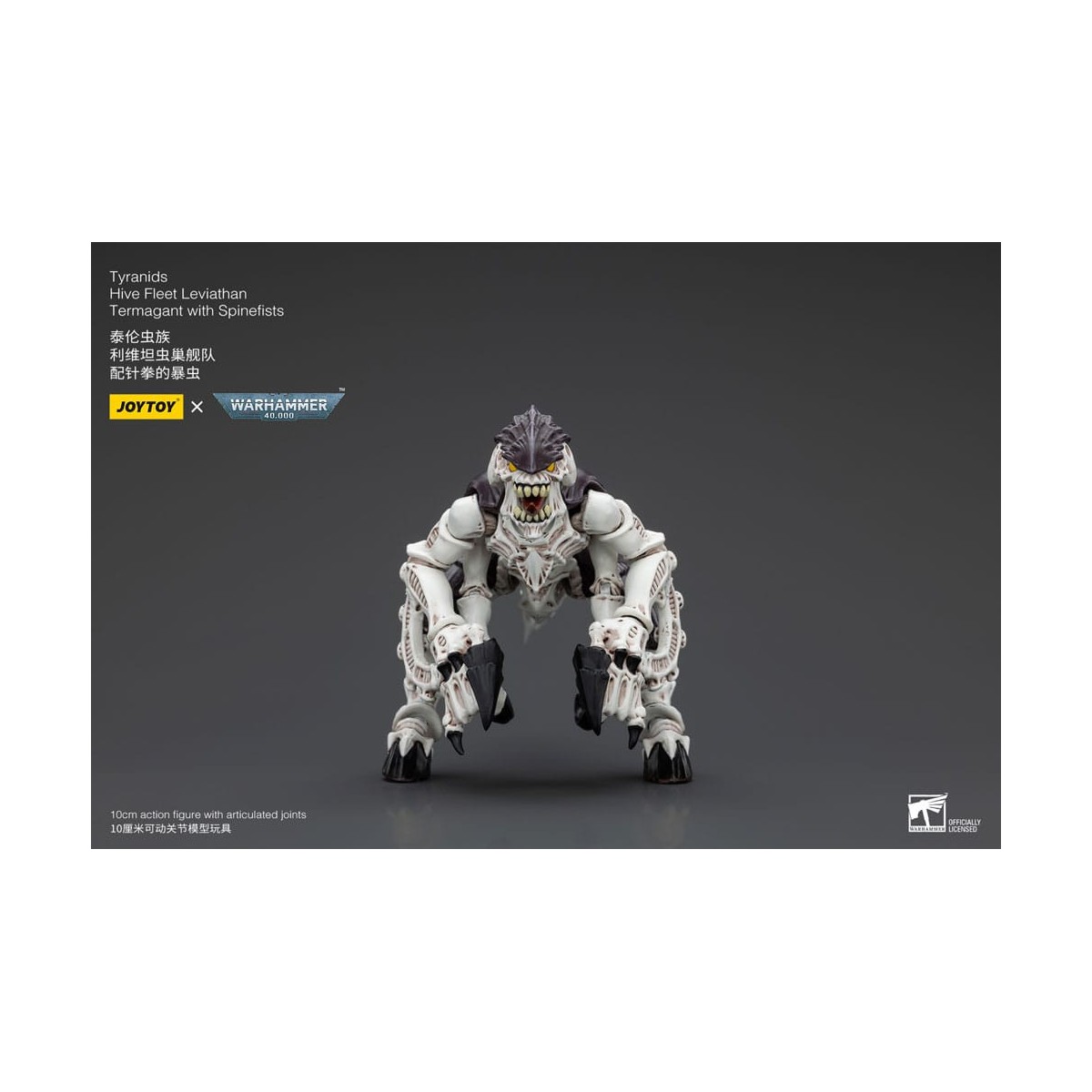 JoyToy Tyranids - Flotta Alveare Leviathan Termagant con Spinefisti 1/18 - Warhammer 40K