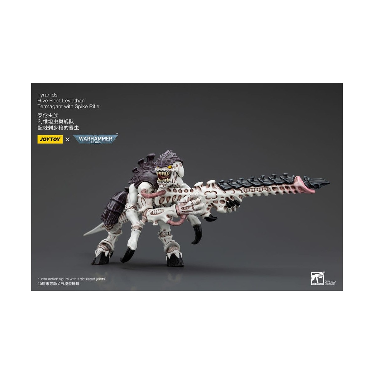 JoyToy Tiranidi - Flotta dell'alveare Leviathan Termagant con fucile a punte 1/18 - Warhammer 40K