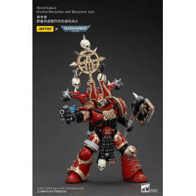 JoyToy Chaos Space Marines - Mangiamondo Khorne Berzerker con Berzerker lcon 1/18 - Warhammer 40K