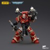 JoyToy Chaos Space Marines - Mangiamondo Khorne Berzerker con Eviscerator Chainsword 1/18 - Warhammer 40K