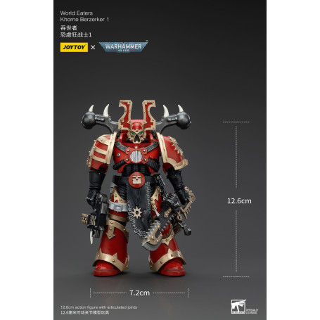 JoyToy Space Marine del Caos - Mangiamondo Khorne Berzerker 1 - Warhammer 40K