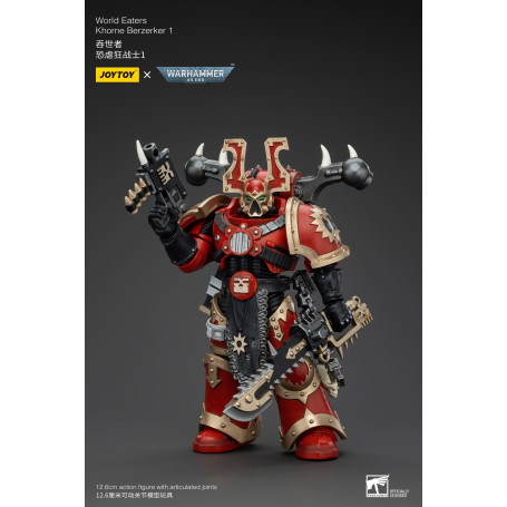 JoyToy Space Marine del Caos - Mangiamondo Khorne Berzerker 1 - Warhammer 40K