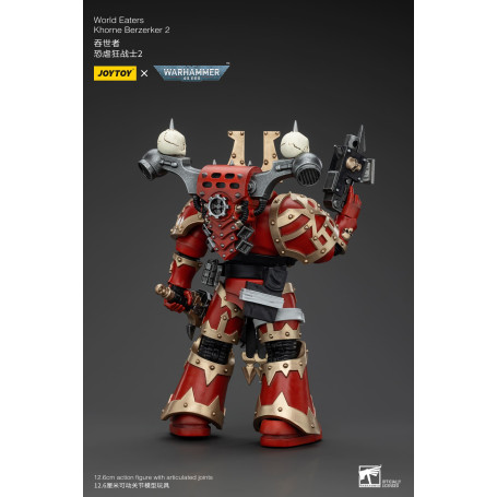 JoyToy Space Marine del Caos - Mangiamondo Khorne Berzerker 2 - Warhammer 40K