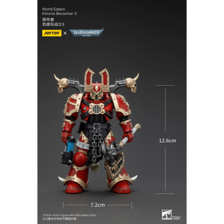 JoyToy Space Marine del Caos - Mangiamondo Khorne Berzerker 3 - Warhammer 40K