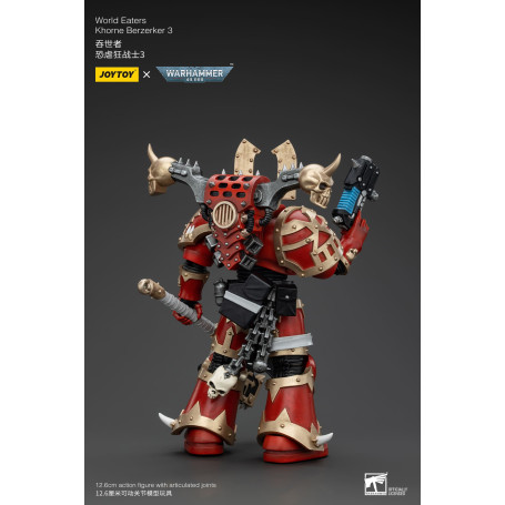 JoyToy Space Marine del Caos - Mangiamondo Khorne Berzerker 3 - Warhammer 40K