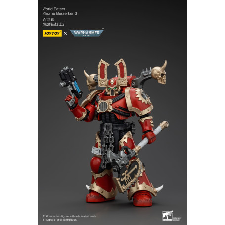 JoyToy Space Marine del Caos - Mangiamondo Khorne Berzerker 3 - Warhammer 40K